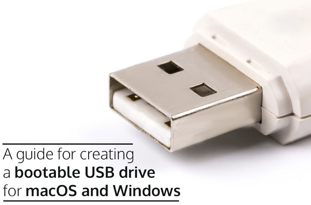 A Guide for Creating a Bootable USB Drive for macOS and Windows